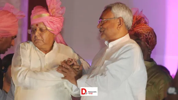 नीतीश कुमार का लालू यादव पर हमला