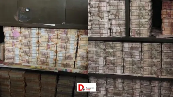आईटी छापेमारी में जब्त पैसे