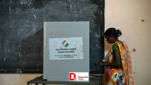 देश के 21 राज्यों में वोटिंग