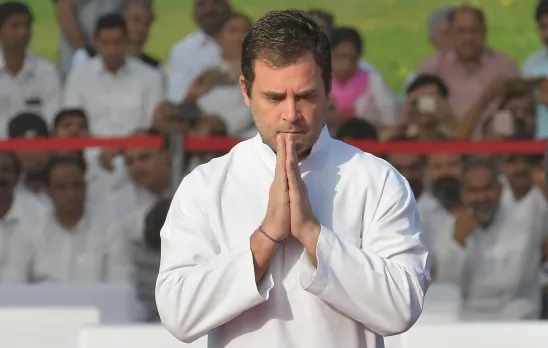 राहुल गांधी ने दी श्रद्धांजलि
