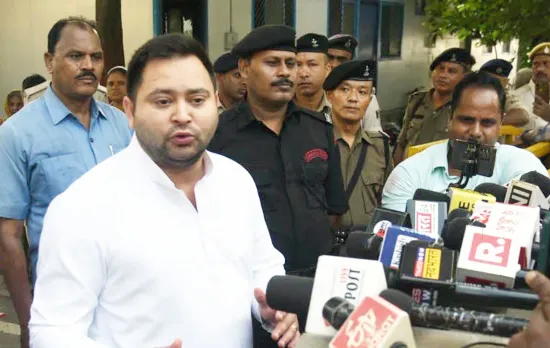 तेजश्वी यादव का भाजपा पर हमला