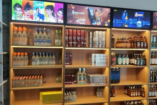 UP Wine Shop Timing