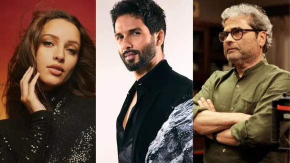 Shahid Kapoor, Triptii Dimri and Vishal Bhardwaj