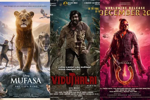 Mufasa: The Lion King vs UI vs Viduthalai Part 2 Box Office Collection