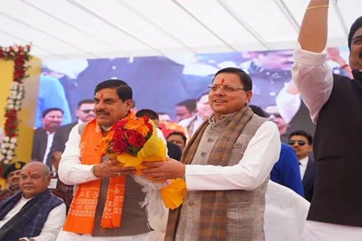 Pushkar Singh Dhami and mohan yadav 