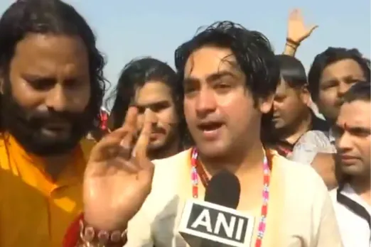 Dhirendra Shastri in Maha Kumbh 2025