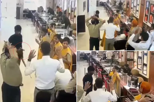 Bihar Tanishq Robbery Viral Video