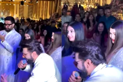 Rahul Vaidya, Aishwarya Rai Bachchan, Abhishek Bachchan