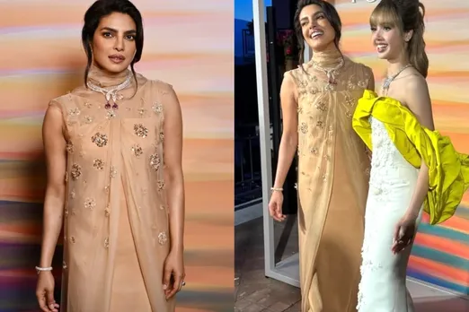 Priyanka Chopra with Blackpink's Lisa