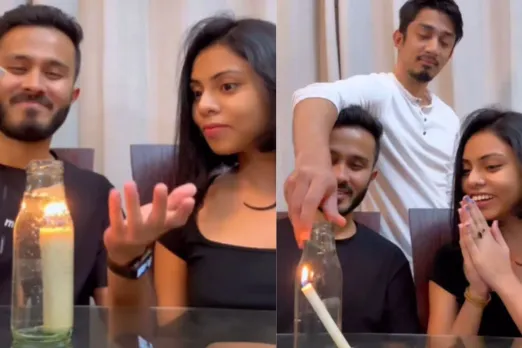 Mother beats sone mercilessly