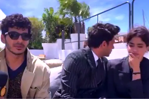 Janhvi Kapoor, Vishal Jethwa and Ishaan Khatter