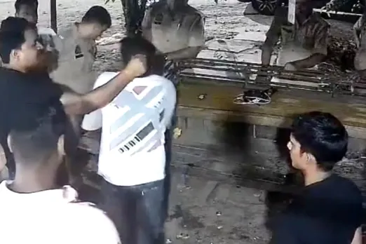 Bulandshahr Viral Video, Cop Slaps shopkeeper
