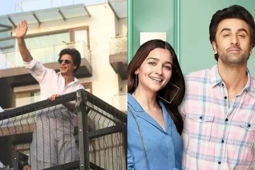 Shah Rukh Khan Mannat, Alia Bhatt, Ranbir Kapoor