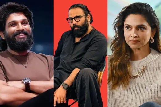 Allu Arjun, Sandeep Reddy Vanga, Deepika Padukone
