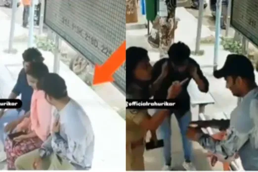 Boys eve-teasing girl