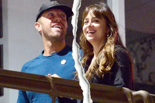 Dakota Johnson and Chris Martin