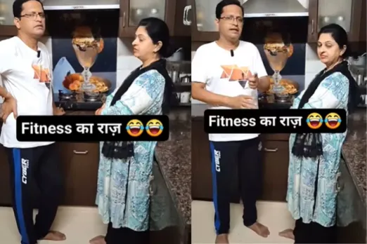 Husband sharing his physical fitness mantra