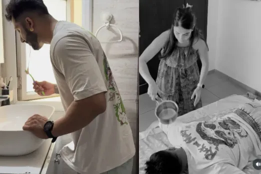 Husband Soiling Washroom