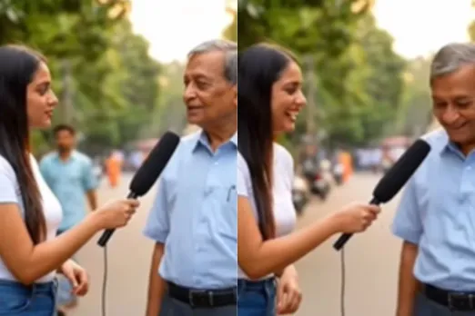 Elderly man giving advice for boys