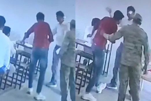 MP Viral Video IAS Officer Slaps Student Over Cheating Allegations