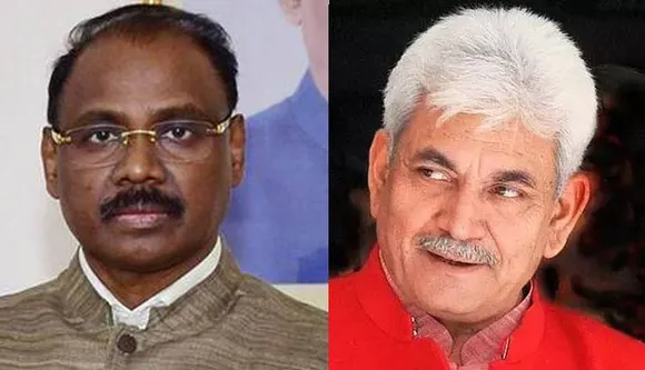 GC Murmu and Manoj Sinha