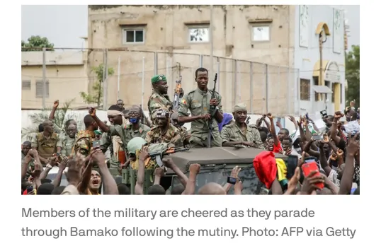 Mali's president resigns after being arrested in military uprising
