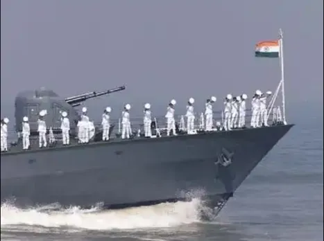 Indian Navy deployed warship in South China Sea, the Indian Navy had also deployed its frontline vessels along the Malacca Straits