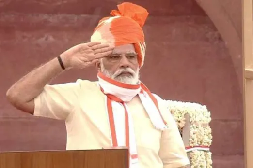 PM Modi addresses nation on Independence Day, expresses gratitude towards frontline workers