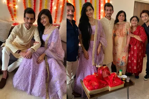 Yuzvendra Chahal gets engaged to YouTuber Dhanashree Verma