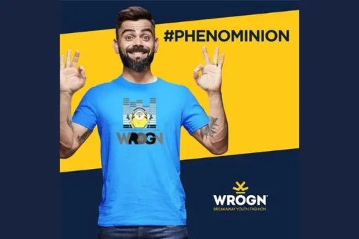 Virat Kohli's WROGN takes motivation from minions to bring exclusive fashion collection