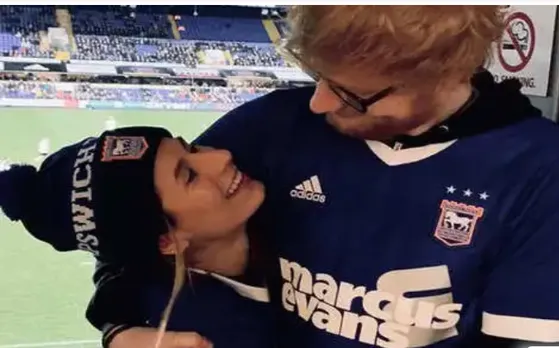 British singer Ed Sheeran and his wife Cherry Seaborn blessed with first child