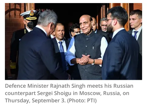 Rajnath Singh holds meeting with Russian counterpart, discussed defense and strategic cooperation