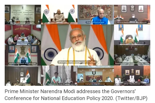 President, PM addressed Governors' Conference , National Education Policy a step towards Atma-nirbhar Bharat, says PM Modi