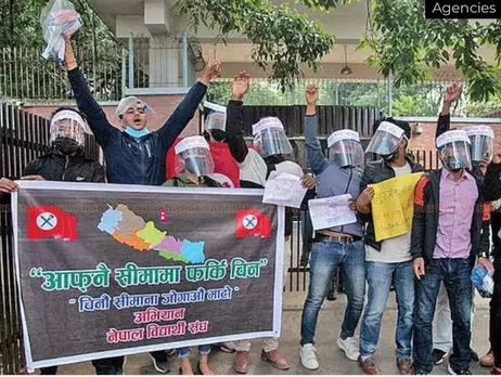 Students launch protests against China’s encroachment in Nepal