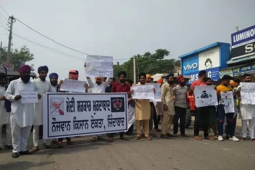 Massive protests erupt in Punjab, Haryana over controversial farm bills