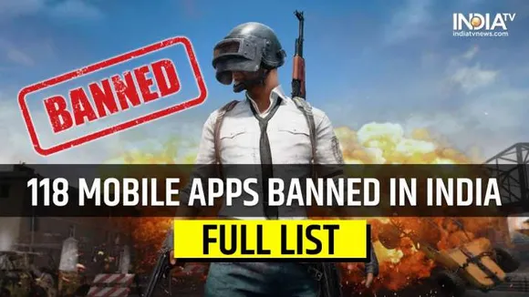 PUBG among 118 Mobile Apps Banned by Govt