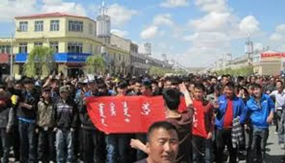 Anti-China protests in Mongolia