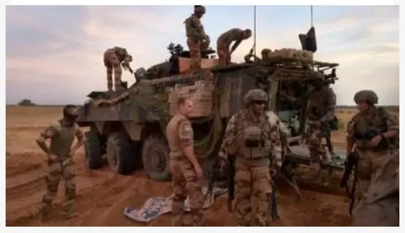 France airstrike in central Mali