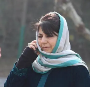 Mehbooba Mufti reaction on Amit Shah comment as  'Guptakar gang'