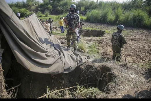 BSF has disclosed 150 m long tunnel from Pak to Jammu Kashmir, BFS is at alert now