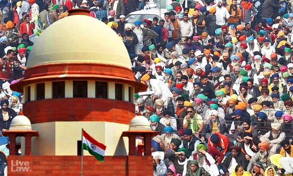 Read what supreme court says on farmer protest against three farm law