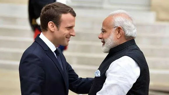 PM Modi condoles France president Macron about terrorist incident in France