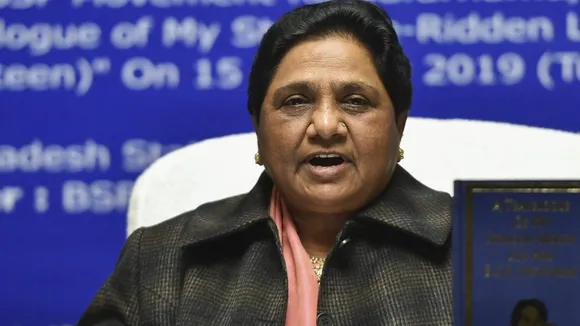 Mayawati: BSP to fight alone in 2022 UP Polls