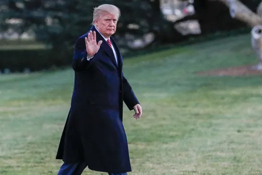 Trump prays for Biden's administration in his farewell message