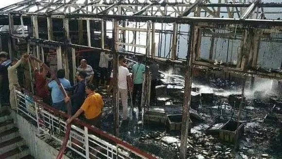 Vaishno Devi, Fire at Vaishno Devi,