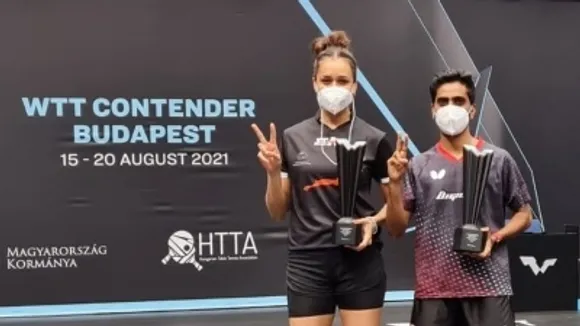 Manika Batra, Sathiyan Ganasekaran,WTT Contender,