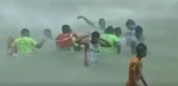 Tamil Nadu, Boy washed out,