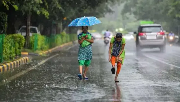 Monsoon rain