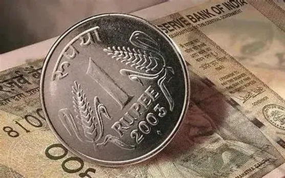 Rupee drops