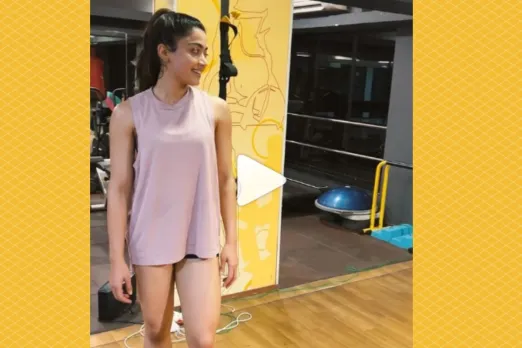 Rashmika Mandanna Workout Video